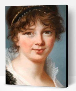 Vintage Woman Elisabeth Vigee Le Brun Paint By Number