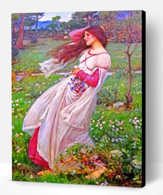 Windflowers John William Waterhouse Paint By Number