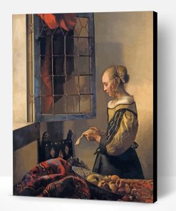 Woman By Johannes Vermeer Paint By Number