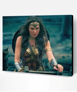 Amazing Wonder Woman Paint By Number