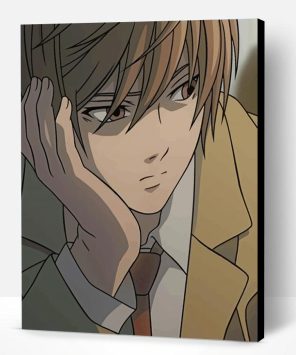 Yagami Light Paint By Number