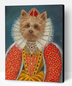 Yorkie Dog Paint By Number