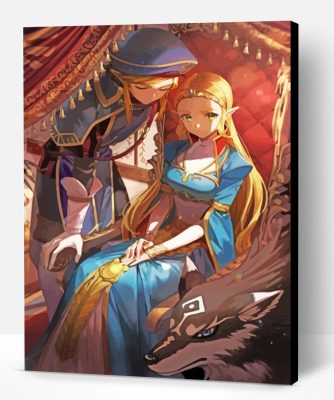 Zelda Breath of the Wild Paint By Number