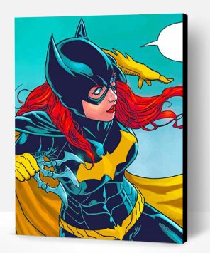 Batgirl Hero Paint By Number