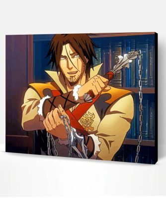 Castlevania Trevor Belmont paint by numbers