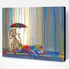 Colorful Rain paint by numbers