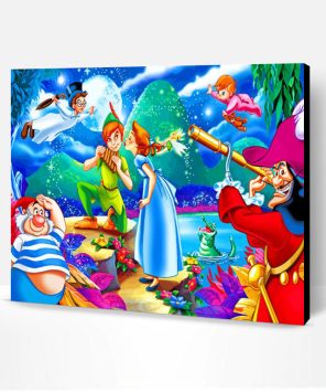 Disney Peter Pan paint by number