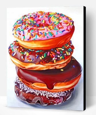 Doughnuts Paint By Number