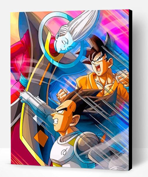 Dragon Ball Super paint by number