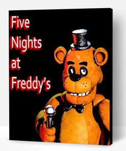 Five Nights At Freddys Game paint by number