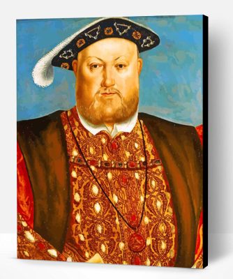 Henry VIII King paint by number