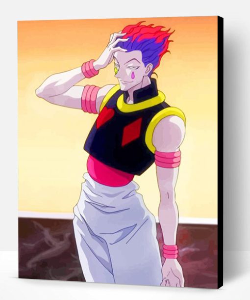 Hunter x Hunter Hisoka paint by number