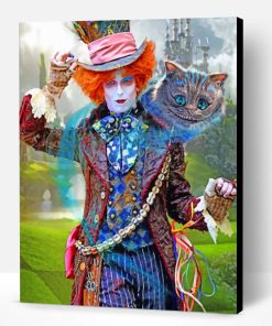 Mad Hatter Cosplay Paint By Number