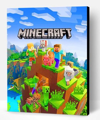 Minecraft Online Game Paint By Numbers