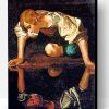 Narcissus Caravaggio paint by number