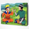 Naruto And Rock Lee paint by number