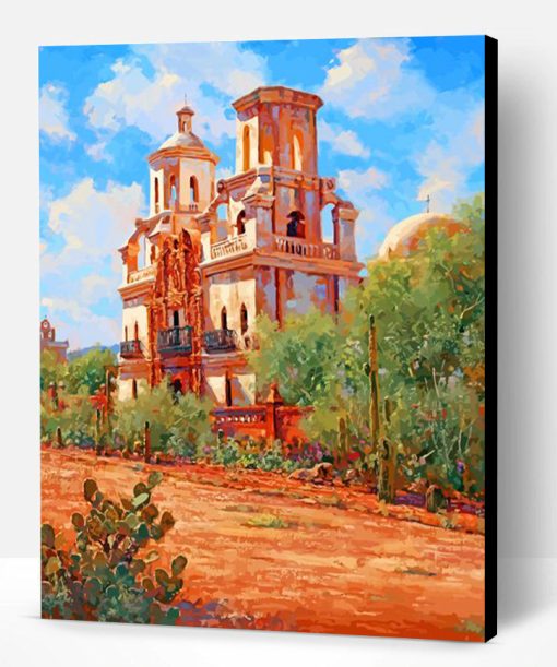 San Xavier art paint by numbers