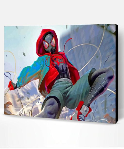 Spider Man Miles Morales paint by numbers