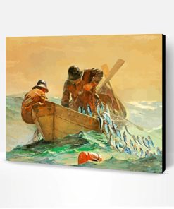 The Herring Net winslow homer paint by number