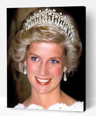 The Princess Diana paint by numbers