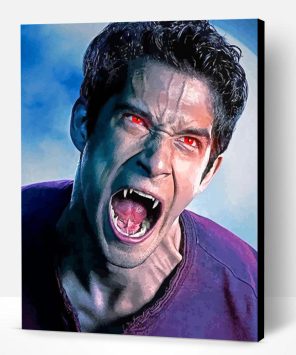 Tyler Posey Scott Mccall paint by numbers