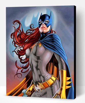 Batgirl Marvel Paint by numbers