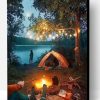 Night Camping paint by numbers