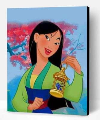 Disney Princess Hua Mulan Paint by numbers