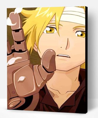 edward elric fullmetal alchemist paint by numbers