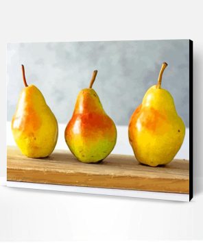 European Pears Paint By Number