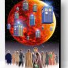 Doctor Who paint by numbers