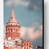 Galata Tower Istanbul Turkey paint by numbers