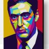 Michael Corleone Pop Art paint by numbers