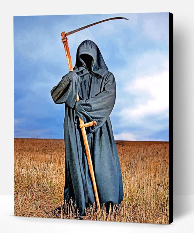 Grim Reaper Paint By Numbers