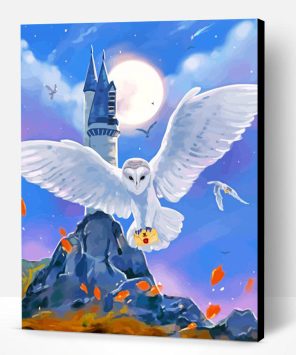 Hedwig Harry Potter Owl Paint By Number