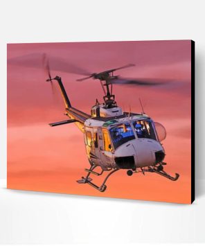 Aesthetic Helicopter Paint by numbers