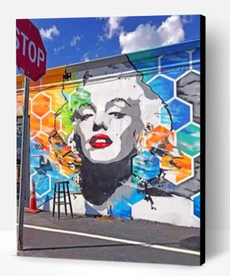 Marilyn Monroe Banksy paint by numbers