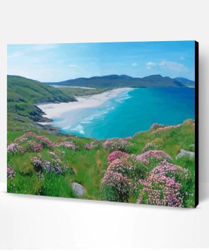 isle of barra Island paint by number