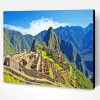 Machu Picchu Peru paint by numbers