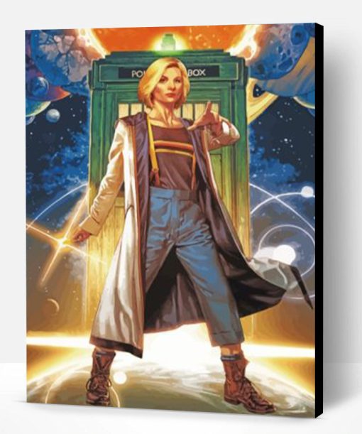 Thirteenth Doctor paint by numbers