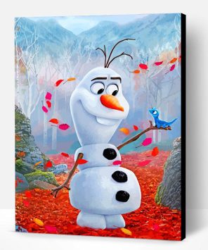 Olaf And His Friend Paint By Number