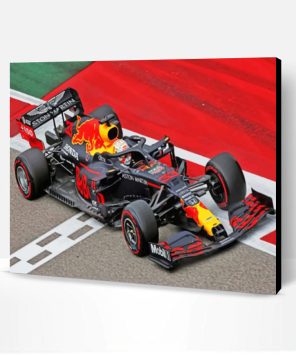 Racing Car F1 Paint By Number