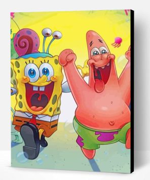 Spongbob And Patrick paint by numberspongbob And Patrick paint by numbers