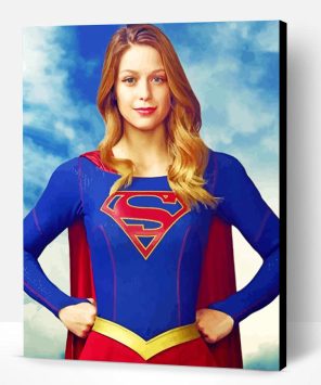 Supergirl Poster Paint By Number