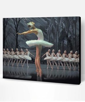 Swan Lake Ballerinas Paint By Number