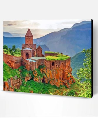 Tatev Monastery Armenia Paint By Number