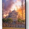 The Blue Mosque Turkey paint by numbers