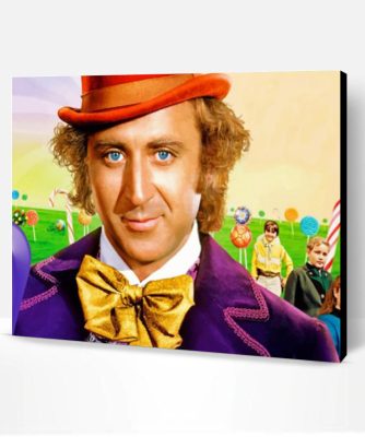 Willy Wonka Paint By Number