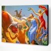 Achelous And Hercules Thomas Hart Benton Paint By Number