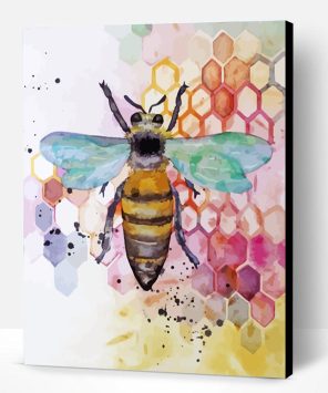 Bee Art Paint By Number